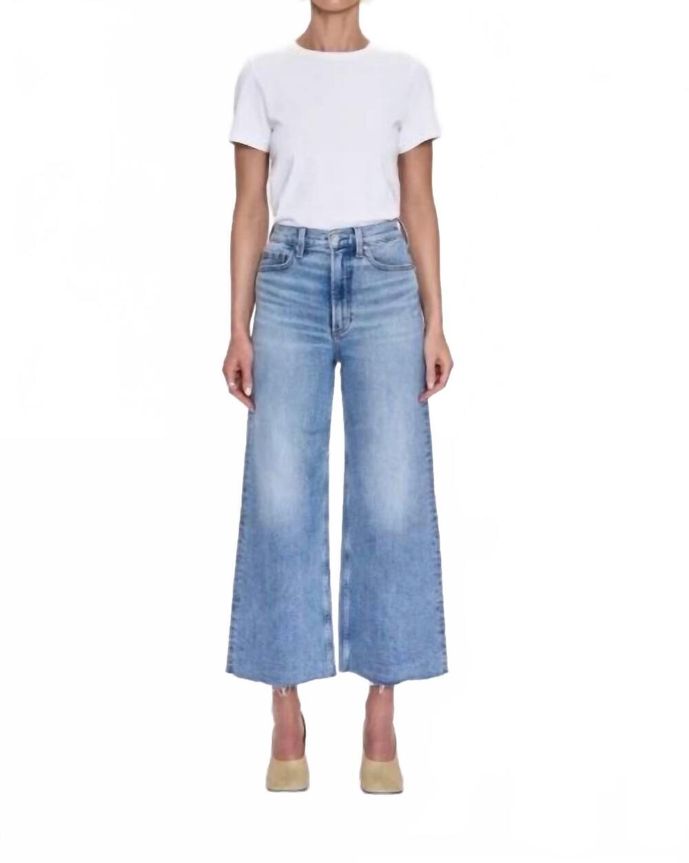 NEW PISTOLA lana crop jeans in cityscape